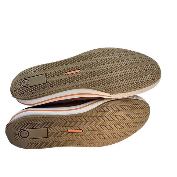 Cole Haan K-10 Low Profile  Brown Leather Sneakers Nike Air Soles Mens 10.5 - Picture 7 of 9